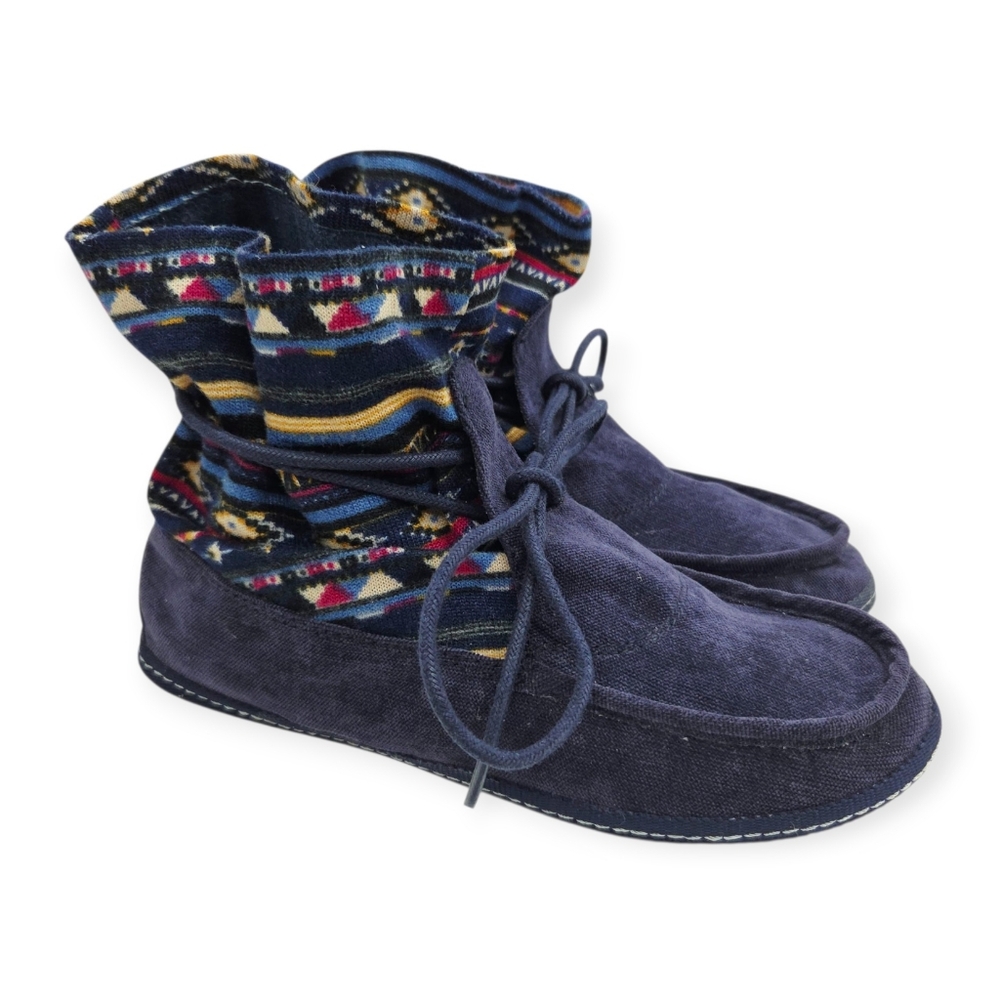 Women's Patterned Ankle Boots - Picture 12 of 12
